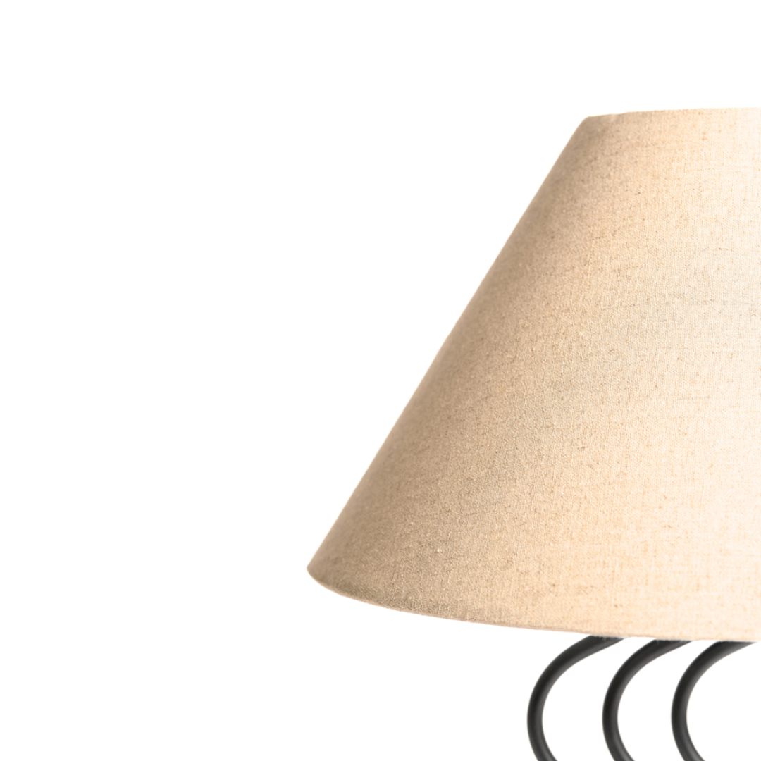 Surge floor lamp, close-up