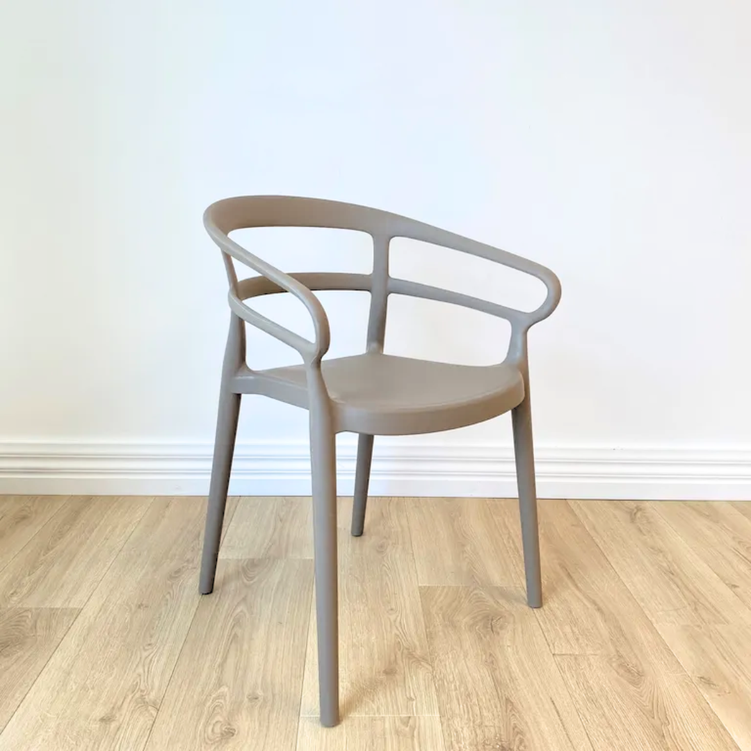 Tilly chair- mid grey in set of 4